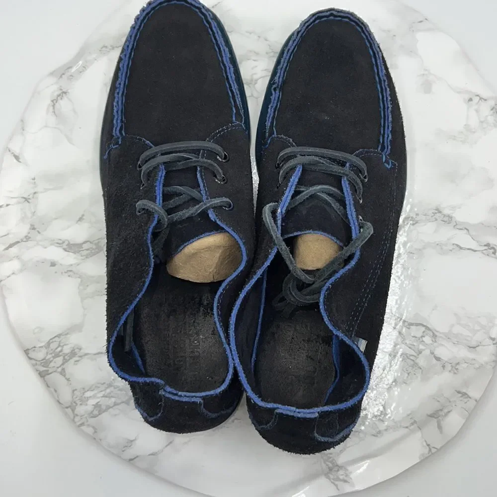 SEBAGO Black and Navy Waterbury Docksider Chukka Bootie-10